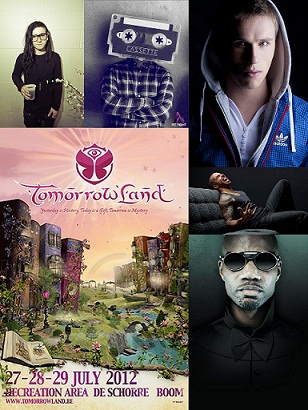 Tomorrowland 2012 Line Up Schedule