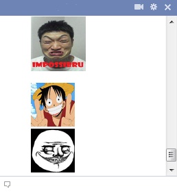 Troll Smiley Facebook Chat