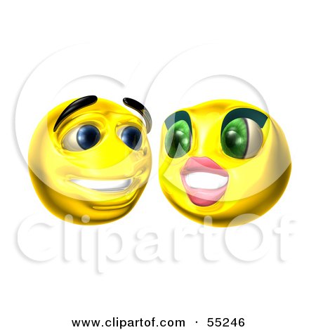 Winking Smiley Face Clip Art Free