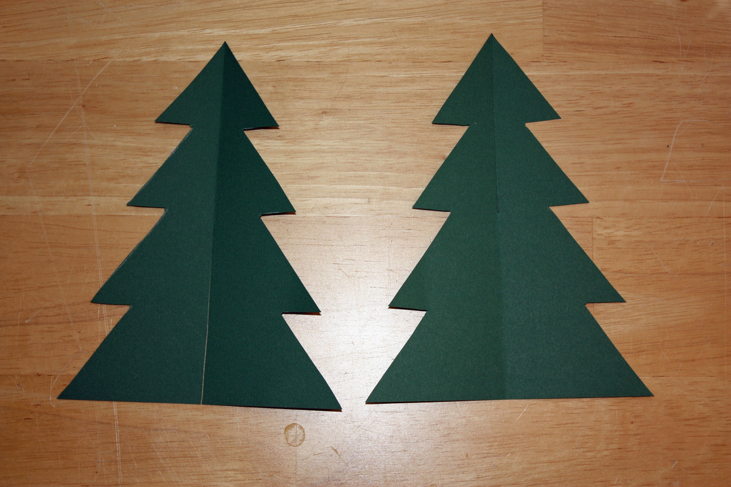 3d Christmas Tree Template Printable