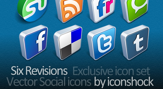 3d Social Media Icons Png