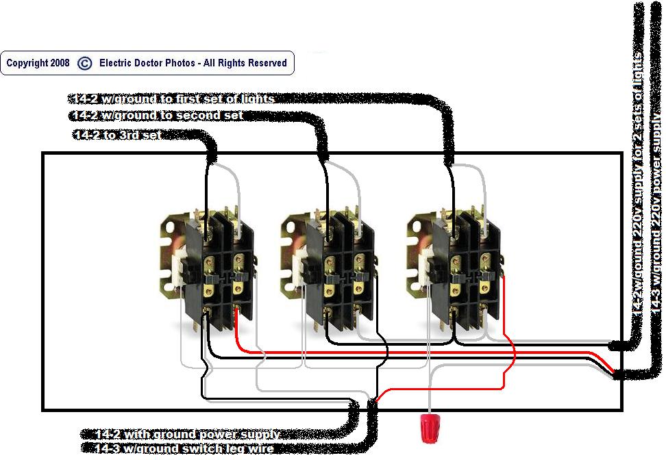 4 Pole Contactor Wiring Diagram