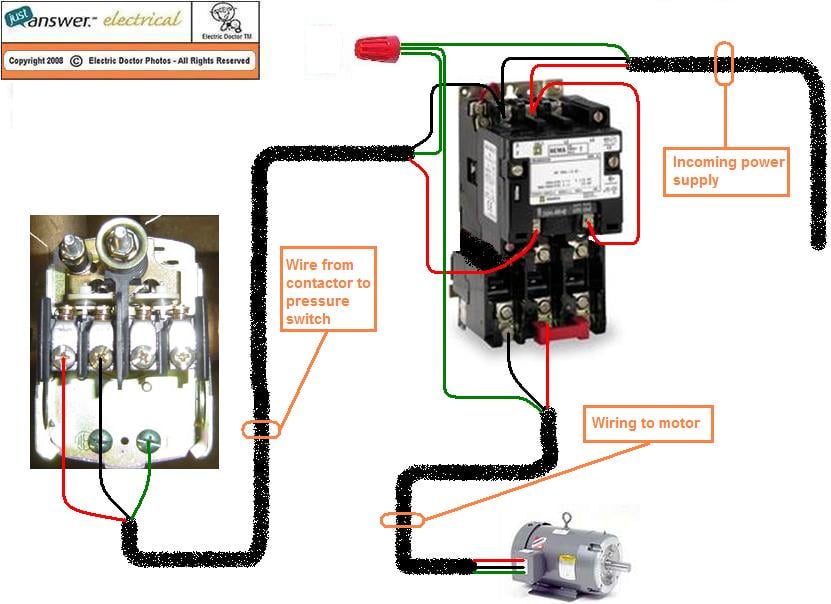 4 Pole Contactor Wiring Diagram