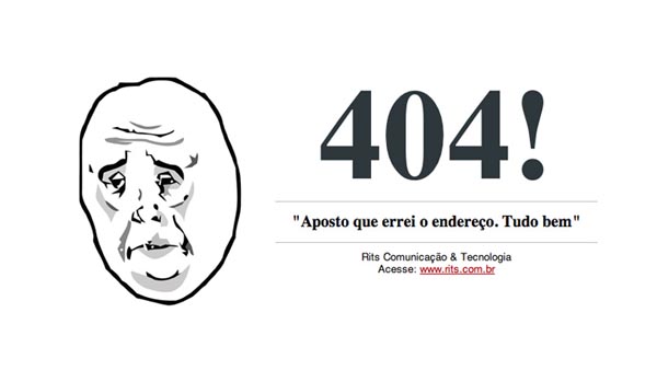 404 Error Page Design