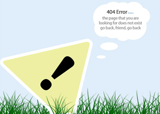 404 Error Page Design Inspiration