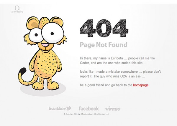 404 Error Page Funny