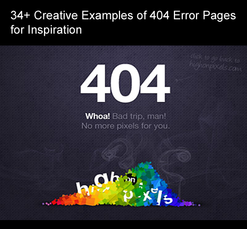 404 Page Examples