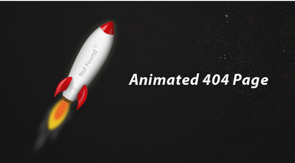 404 Page Not Found Design