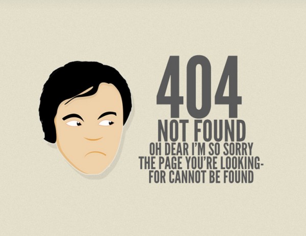 404 Page Not Found Design