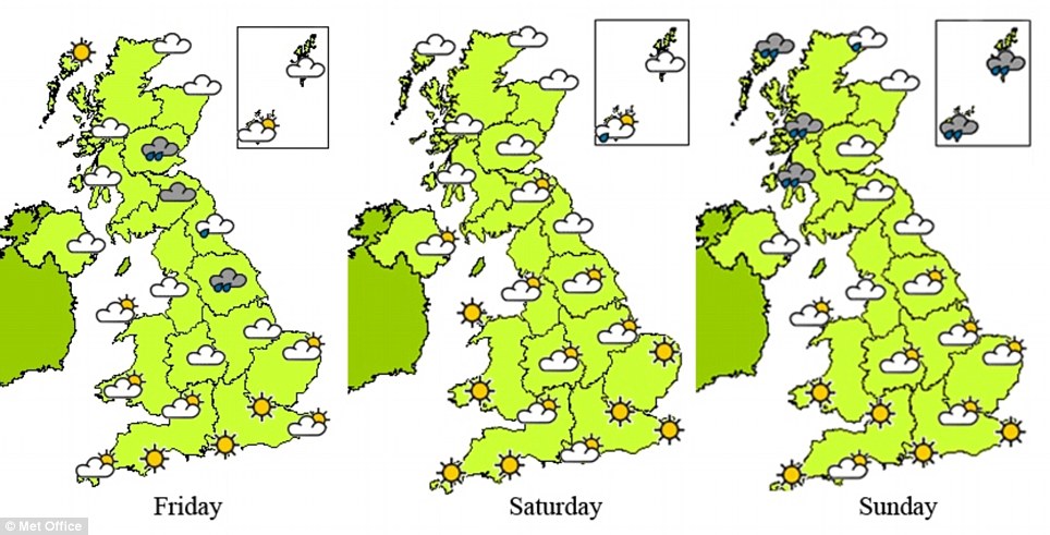 5 Day Weather Forecast Uk