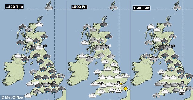 5 Day Weather Forecast Uk South East