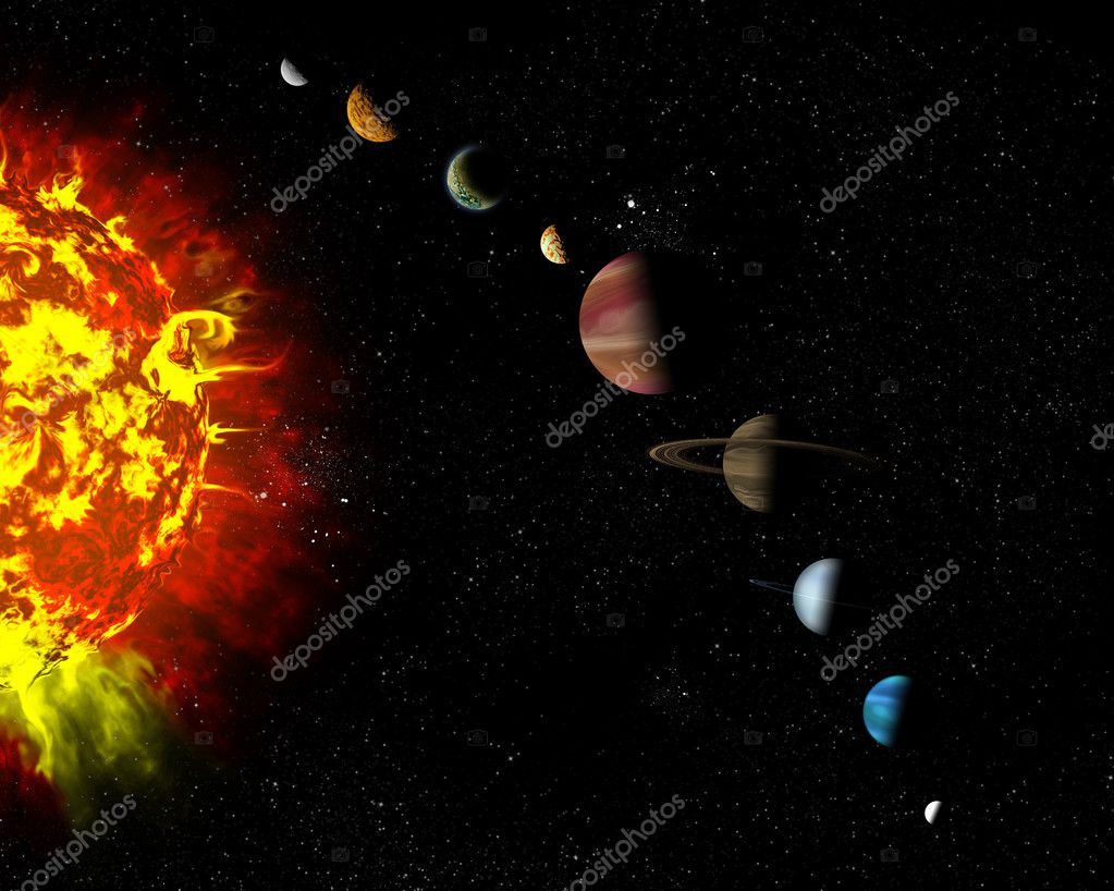 8 Planets In The Solar System In Order