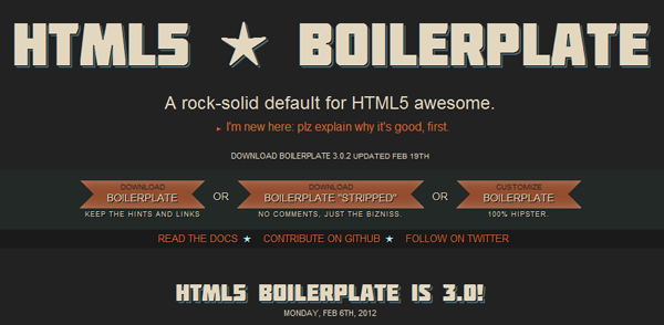 About Html5 Boilerplate