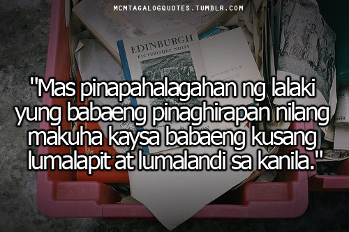 About Love Quotes Tagalog