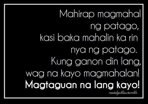 About Love Quotes Tagalog