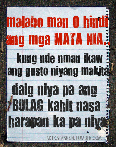 About Love Quotes Tagalog