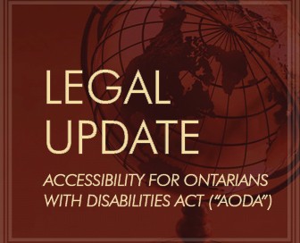 Accessibility For Ontarians With Disabilities Act