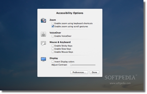 Accessibility Options Mac