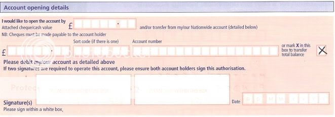 Account Number And Sort Code