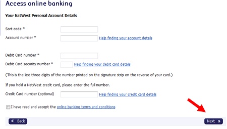 Account Number And Sort Code On Card