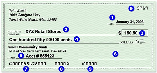 Account Number Bank Of America Check