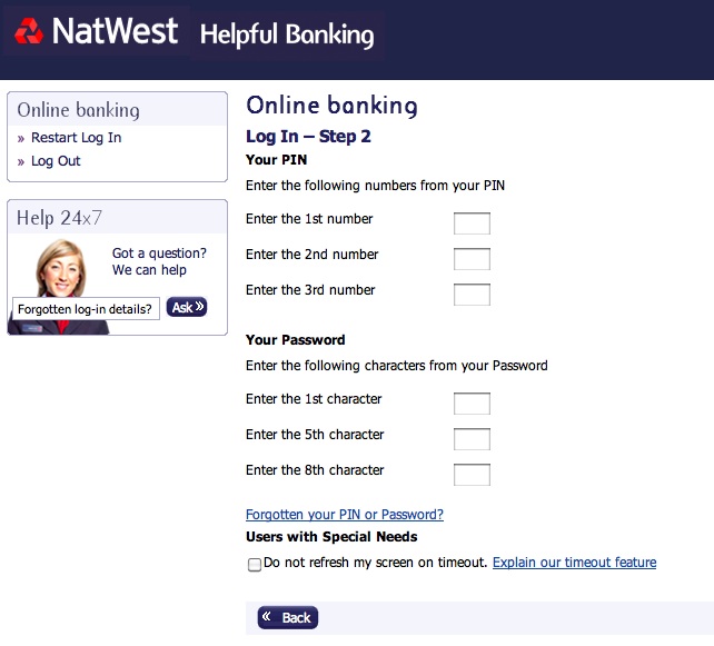 Account Number On Bank Card Natwest