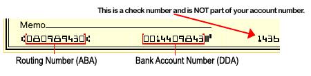 Account Number On Check Chase