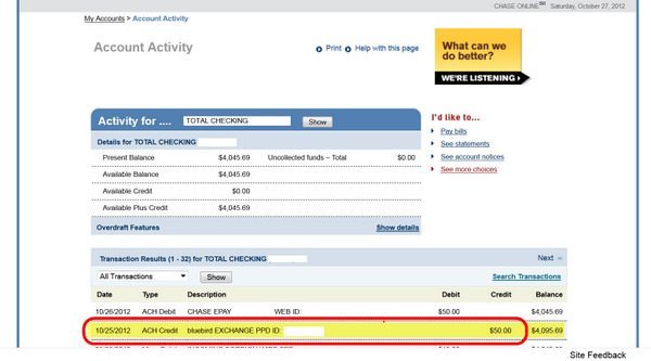 Account Number On Check Chase Bank