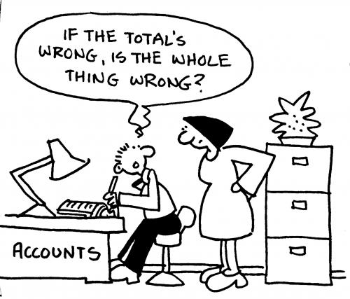 Accountant Cartoon