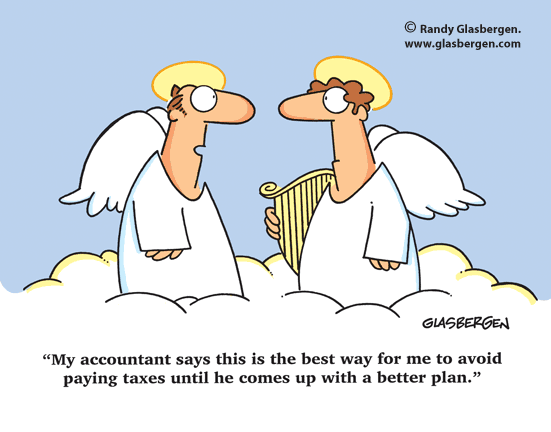 Accountant Cartoon Character