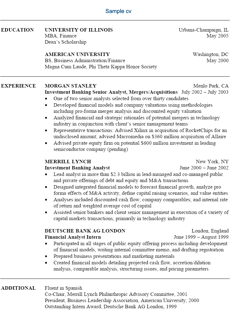 Accountant Cv Format Download