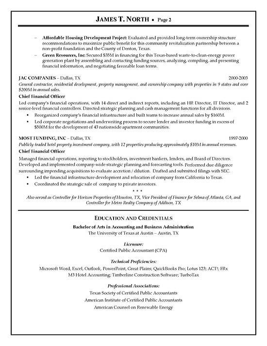 Accountant Resume Sample Pdf