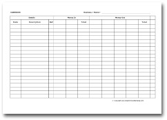 Accounting Equation Template