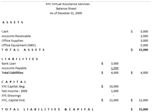 Accounting Equation Template