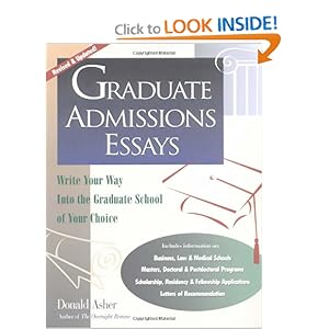 Admissions Essay Examples Graduate Schools