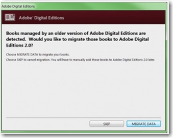 Adobe Digital Editions Screenshot