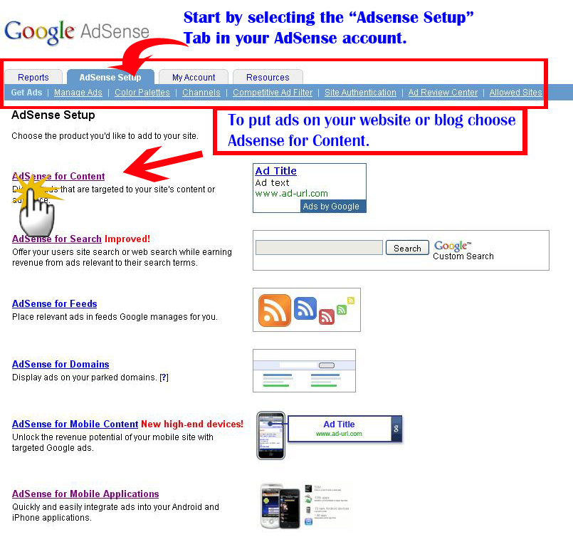 Adsense Examples