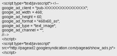 Adsense Html Code Example