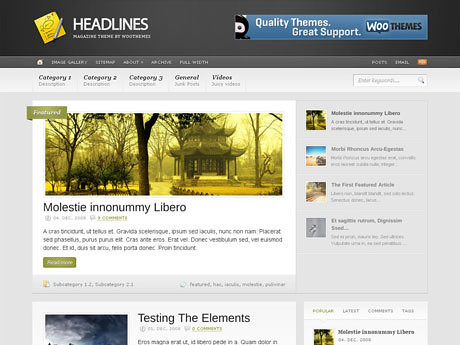 Adsense Html Template