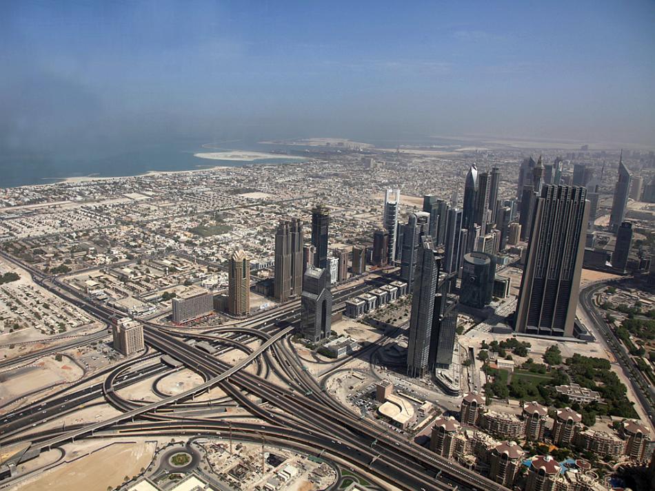 Aerial View Of Dubai