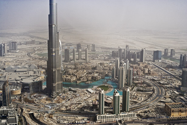 Aerial View Of Dubai