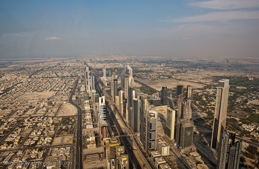 Aerial View Of Dubai