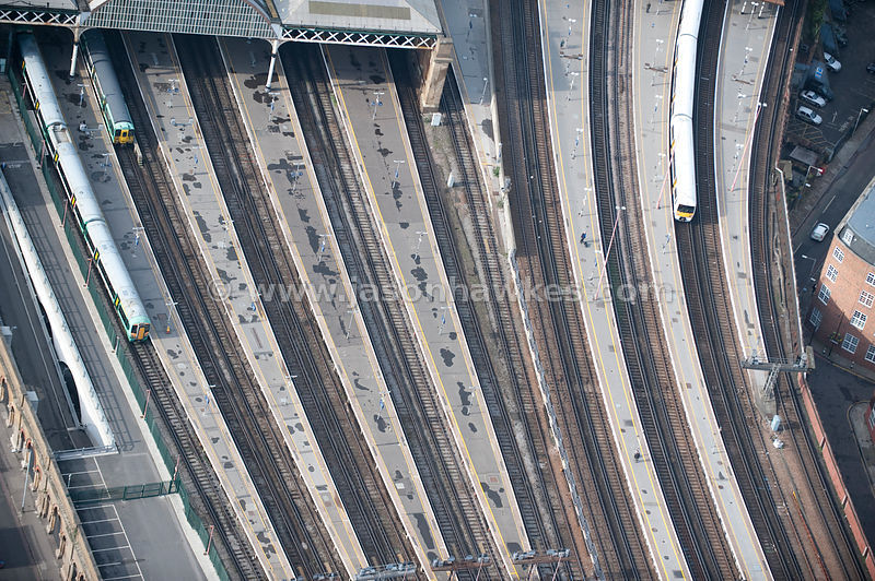 Aerial View Of London Bridge