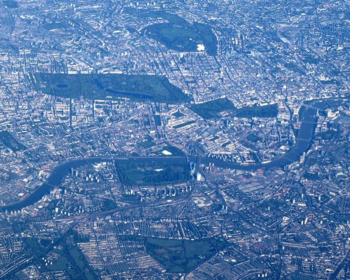 Aerial View Of London England