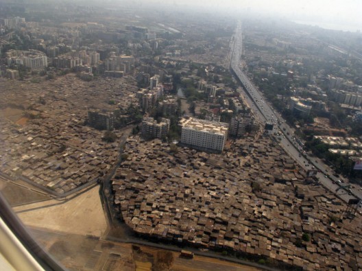 Aerial View Of Mumbai At Night