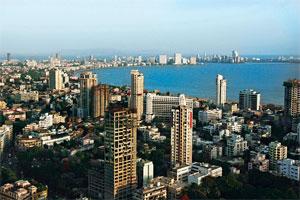 Aerial View Of Mumbai City