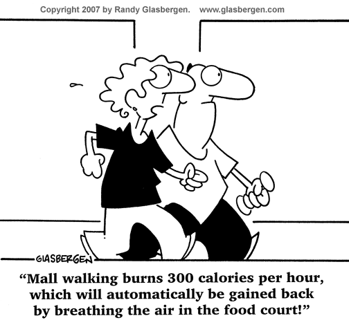 Aerobics Cartoon