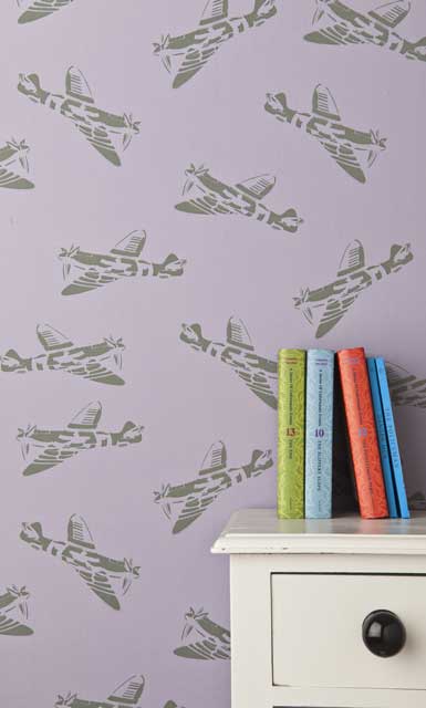 Aeroplane Wallpaper Bedroom