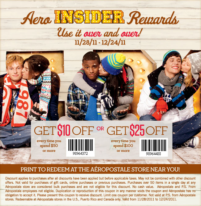 Aeropostale Coupons