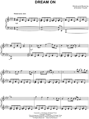 Aerosmith Dream On Chords Easy